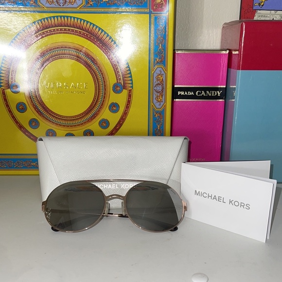 Womens MICHEAL Micheal Kors Aviator Sunglasses - Picture 4 of 5